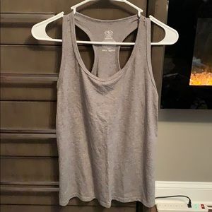 Grey gym tank